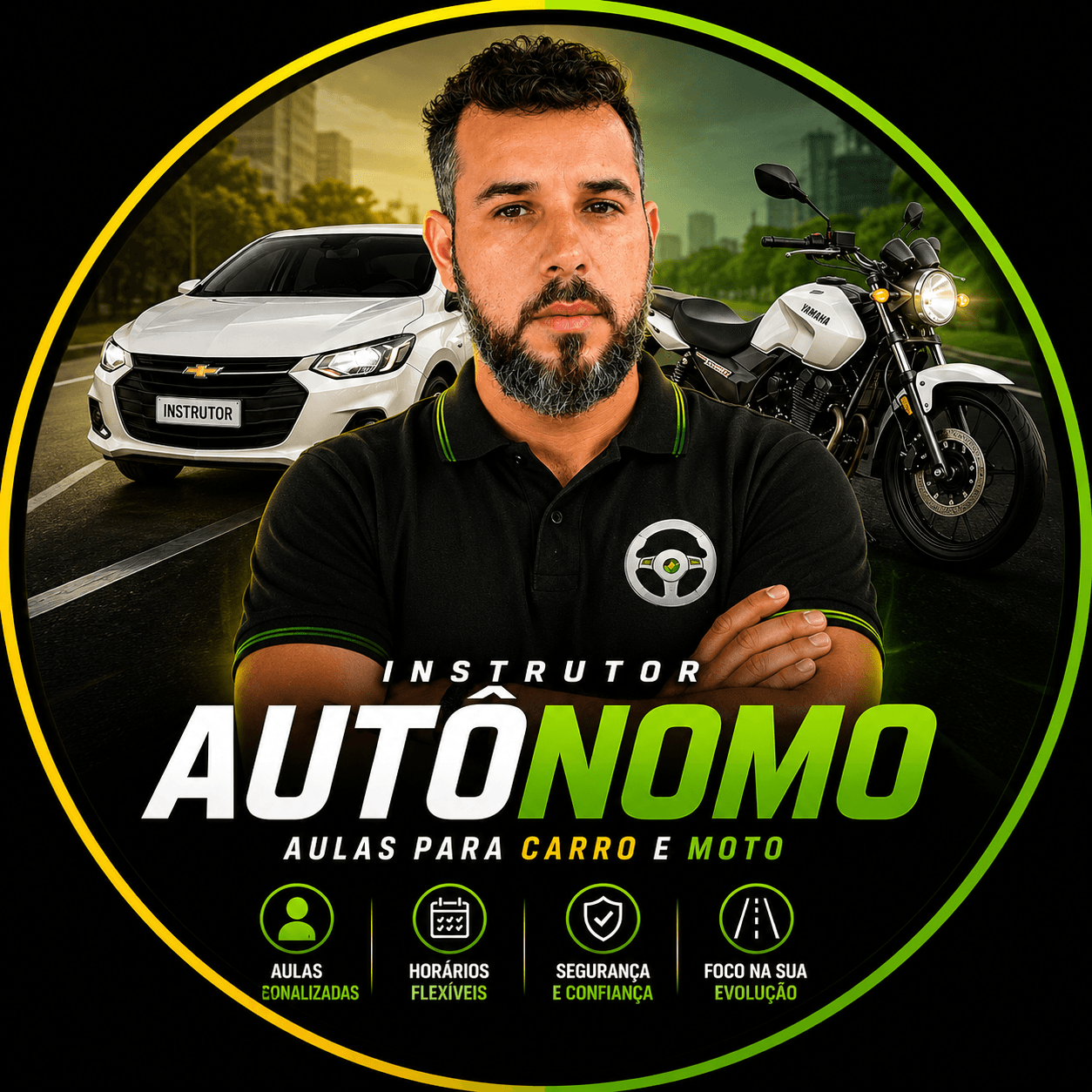 Foto de Tiago instrutor
